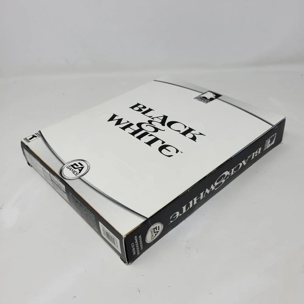 Black & White PC Big Box Game 2001 EA Games Lionhead Studios Complete